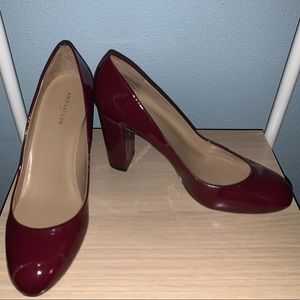 Ann Taylor Chunky Heel Pump